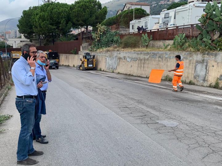 Giro D’Italia: Iniziati i lavori per rifacimento strade.