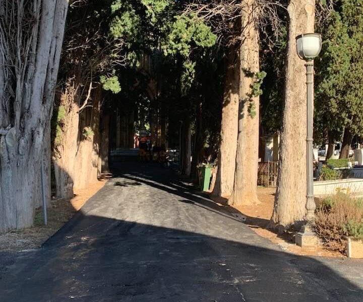 Cimitero Comunale: interventi di sistemazione straordinaria.