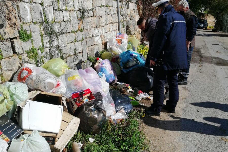 RIFIUTI: A Monreale controlli ad oltranza per individuare i furbetti. La Polizia Municipale scende in campo