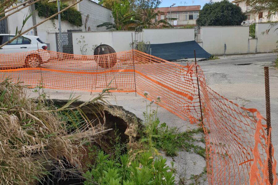 Al via ai lavori di messa in sicurezza della via Corpo di Guardia.
