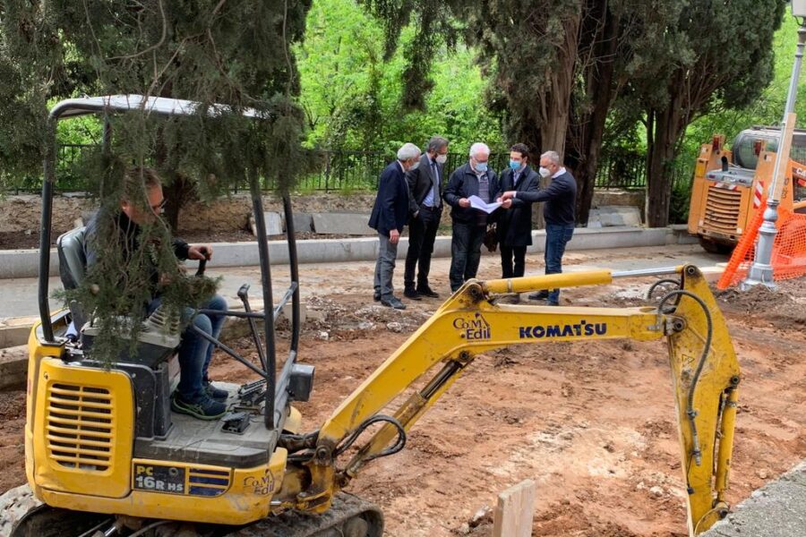 Cimitero comunali :iniziati i lavori per la realizzazione dei loculi