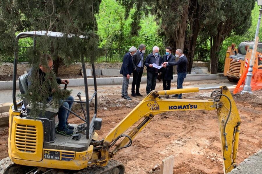 Cimitero comunali :iniziati i lavori per la realizzazione dei loculi