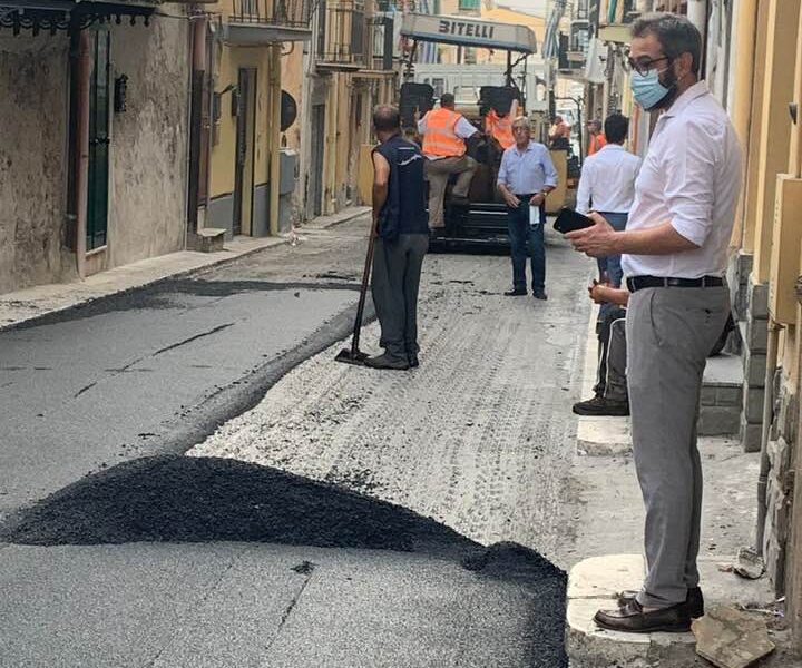 Nuovo look per le vie Baronio Manfredi e San Vito