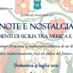 “Note e Nostalgia. Frammenti di Sicilia fra musica e poesia”.Un concerto poetico e un viaggio nel tempo attraverso musiche e testi di autori siciliani