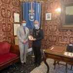 Il sindaco Arcidiacono accoglie in Sala Rossa il nuovo Comandante Provinciale Carabinieri De Liso : “Sinergia con le amministrazioni locali nel rispetto delle istituzioni”