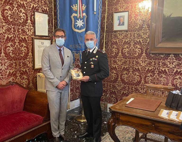 Il sindaco Arcidiacono accoglie in Sala Rossa il nuovo Comandante Provinciale Carabinieri De Liso : “Sinergia con le amministrazioni locali nel rispetto delle istituzioni”