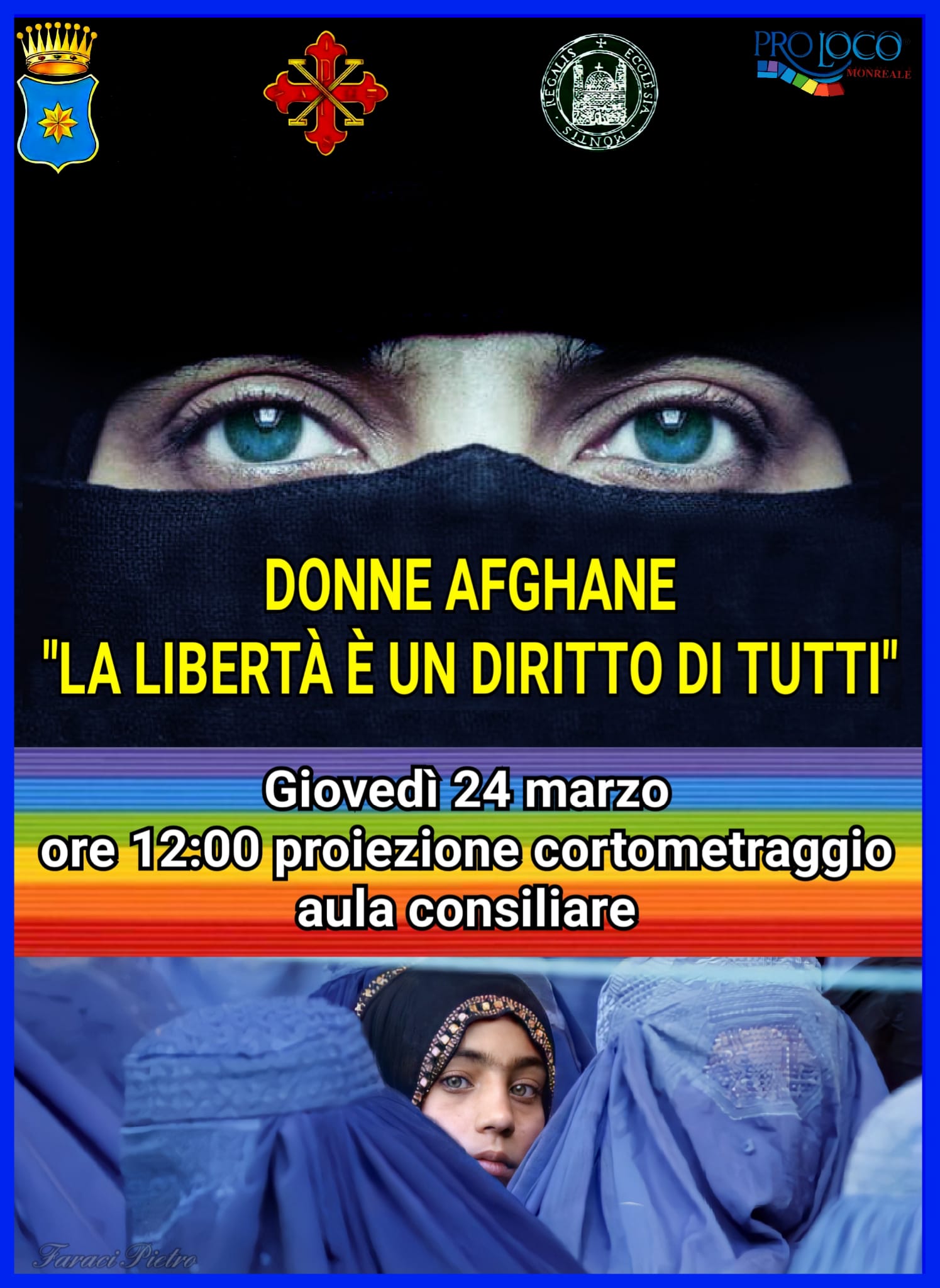 Donne Afgane: Domani proiezione di un cortometraggio – Aula Consiliare ore 12.00