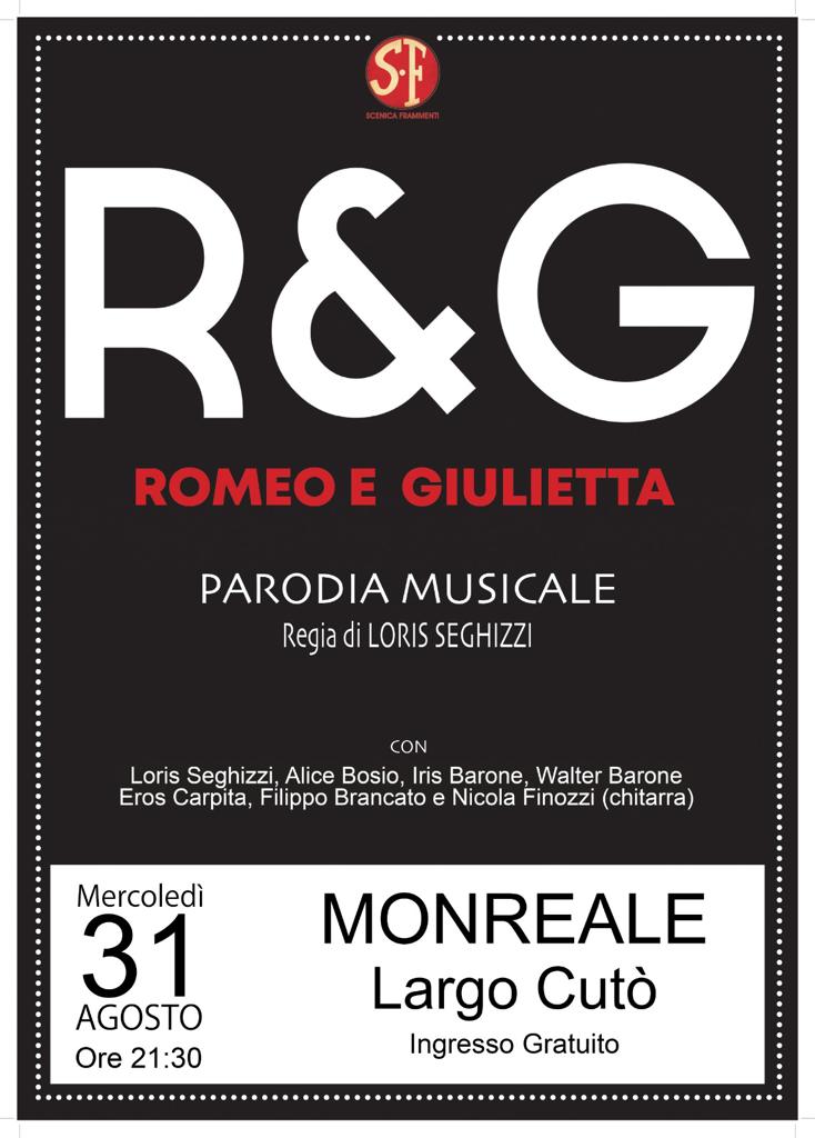 Romeo e Giulietta – Parodia Musicale stasera ore 21,30