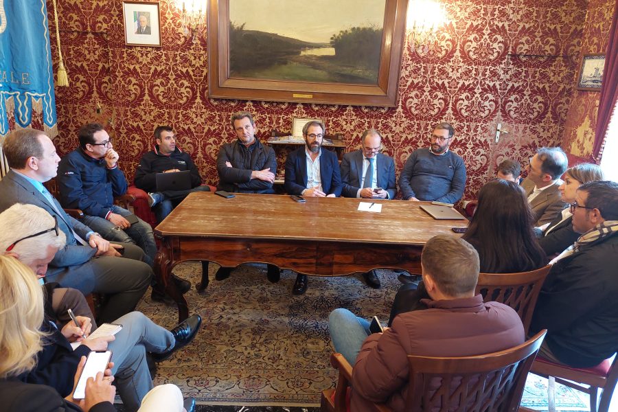 Il sindaco Arcidiacono incontra la stampa per gli auguri e traccia un bilancio della sua attivita’ amministrativa