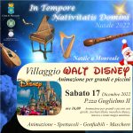Villaggio Disney e tanta magia Sabato 17 in piazza Guglielmo II