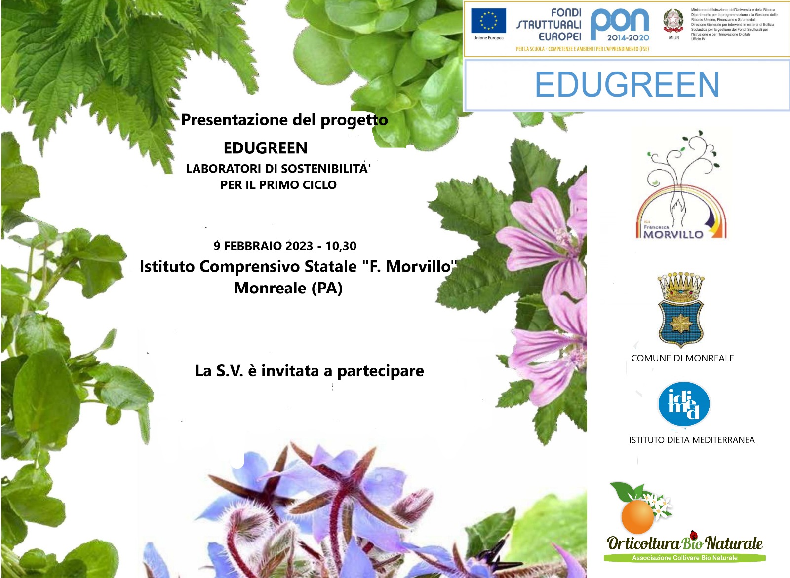 Alla Scuola “Morvillo” si presenta il progetto edugreen: laboratori di sostenibilità per il primo ciclo