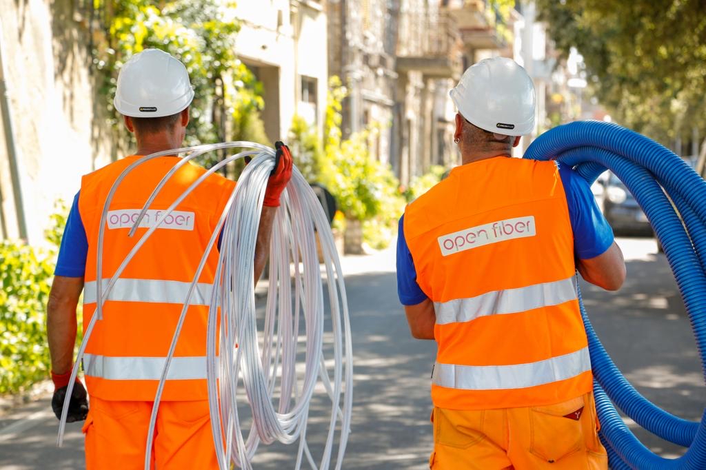 OPEN FIBER: A MONREALE AL VIA LAVORI PER CONNETTERE OLTRE MILLE UNITA’ IMMOBILIARI