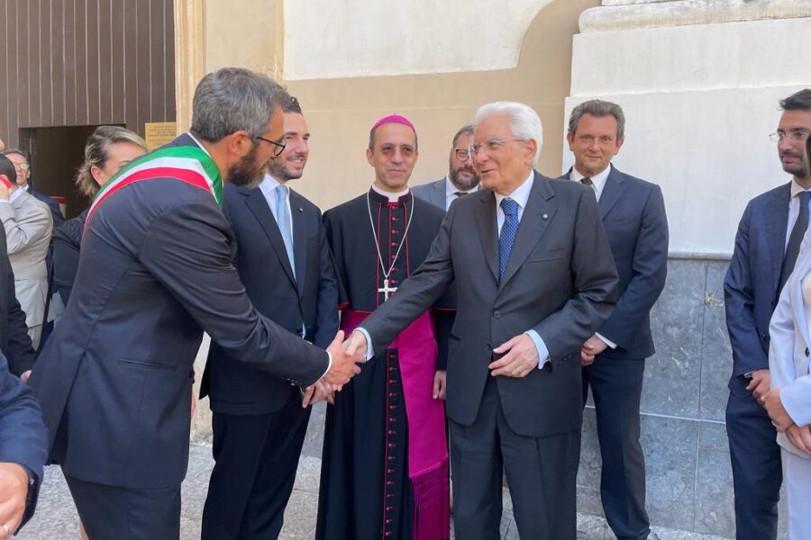 Mattarella saluta Monreale: Grande stupore dei capi di Stato per la magnificenza del Duomo