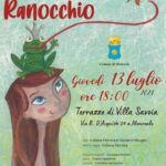 Un Principe Ranocchio. Giovedì 13 luglio Terrazze di Villa Savoia