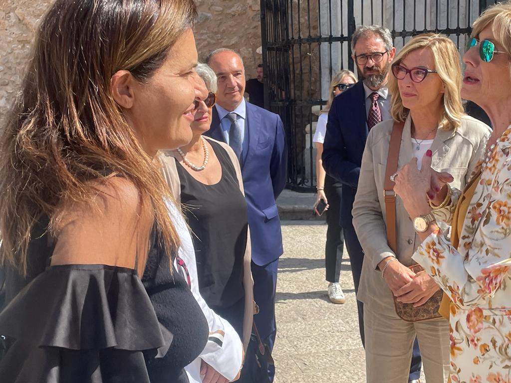 Ghada Fathi Wali visita  Monreale