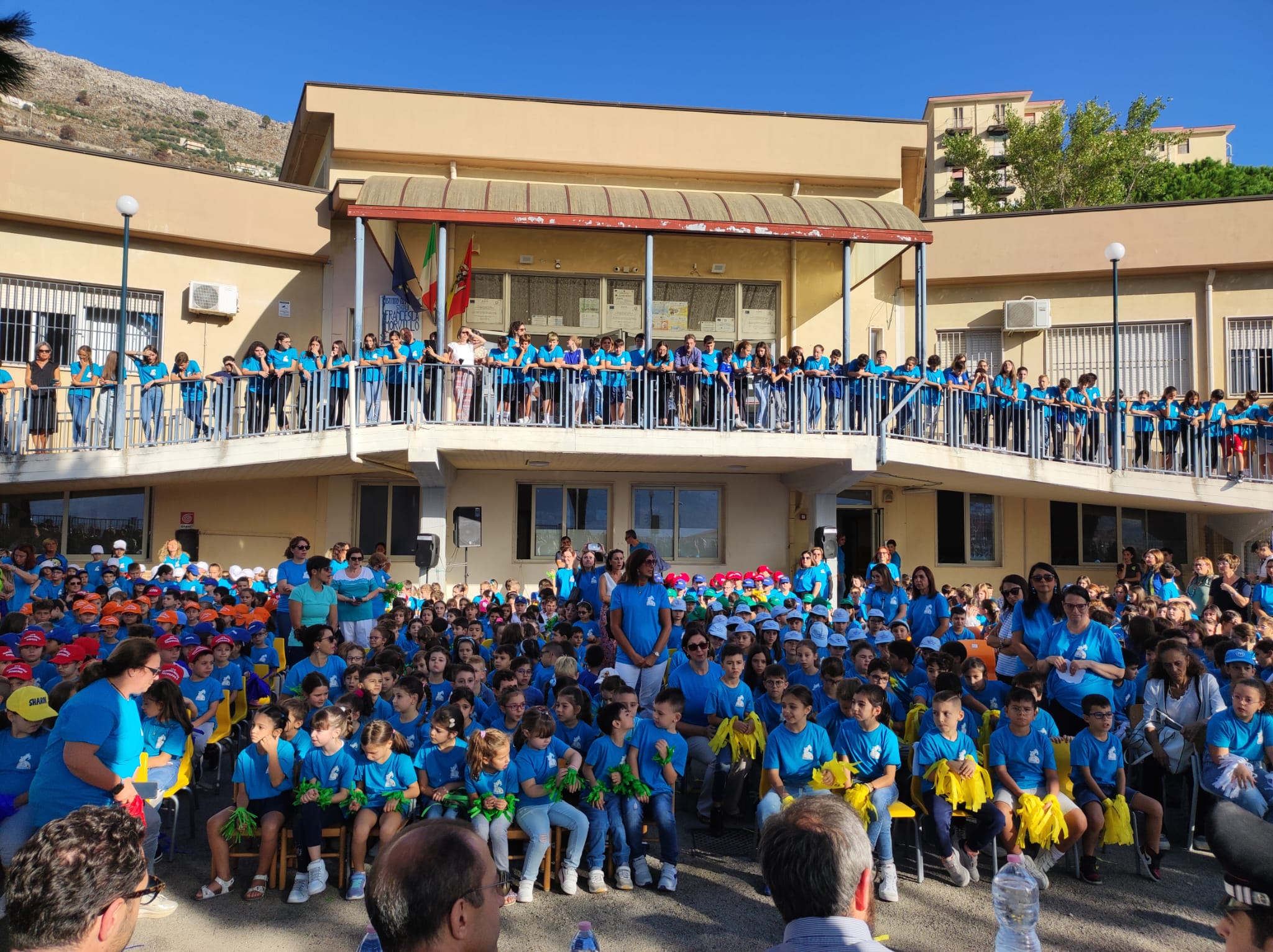 Inaugurazione anno scolastico alla scuola Morvillo