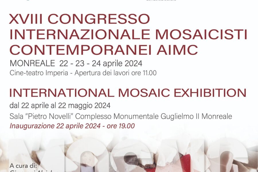 Monreale “Città del Mosaico” sede del Congresso Internazionale sul mosaico contemporaneo