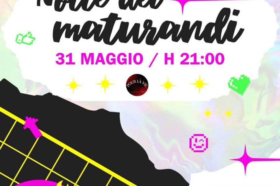 NOTTE DEI MATURANDI: IL 31 MAGGIO ALLE TERRAZZE DI VILLA SAVOIA SI SALUTA LA FINE DELL’ANNO SCOLASTICO