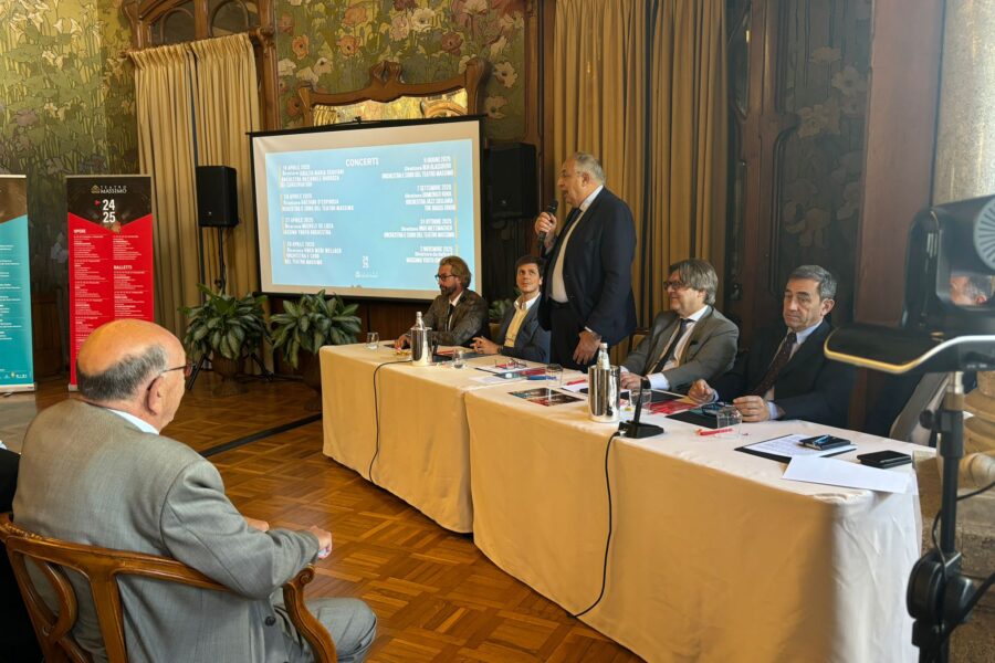 Presentata la nuova stagione del Teatro Massimo di Palermo