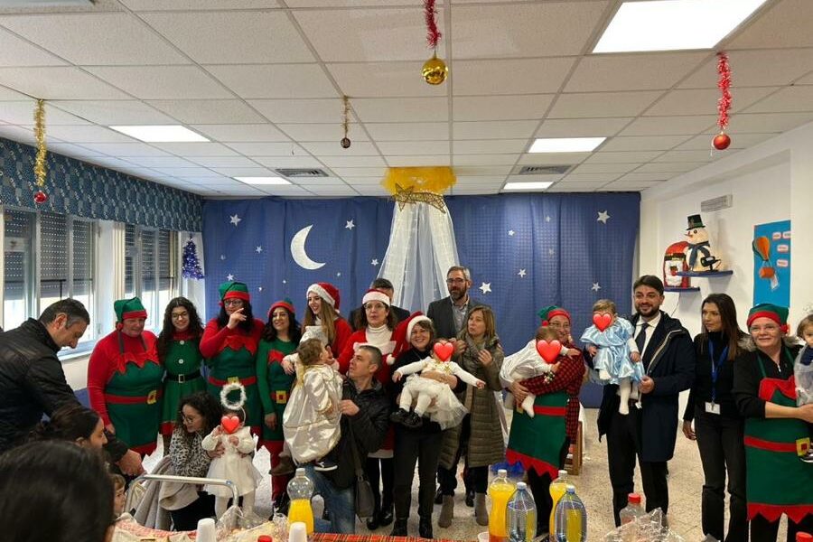 Piccola recita di Natale all’asilo nido Comunale