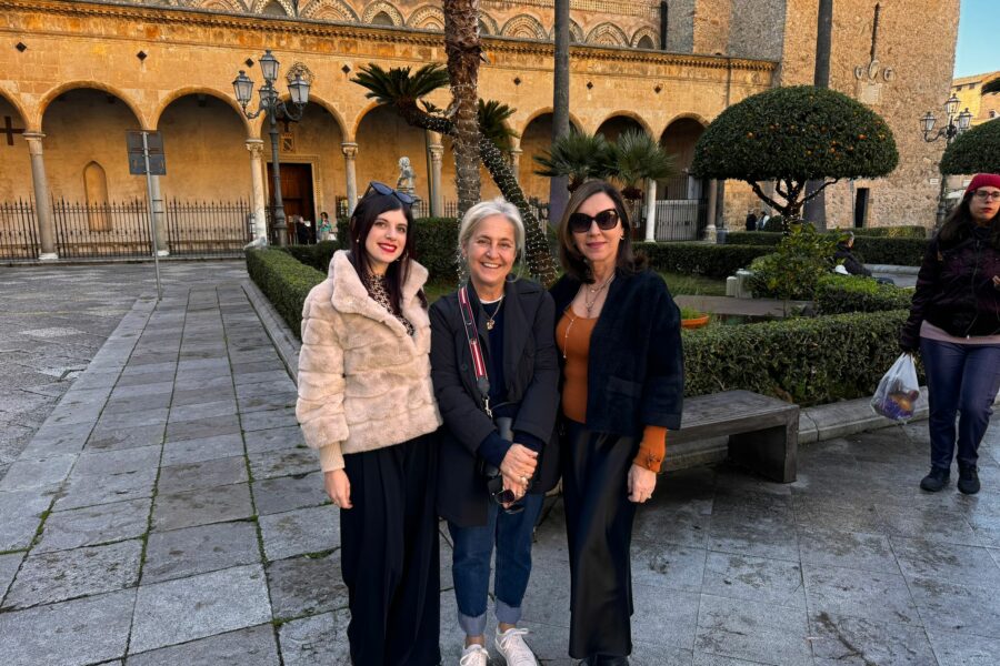 L’ambasciatrice della Lettonia Elita Gavele visita Monreale: Ad accoglierla l’assessore Patrizia Roccamatisi