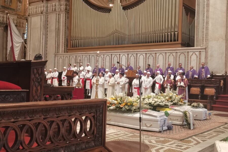 L’addio di Monreale ai suoi Angeli Andrea,Massimo e Salvatore