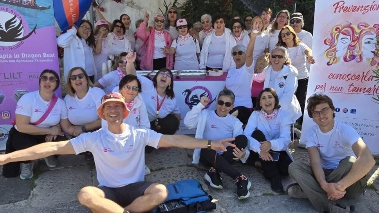 Dragon Boat Open Day di Lilt Palermo: prove gratuite dello sport orientale che aiuta le donne operate al seno