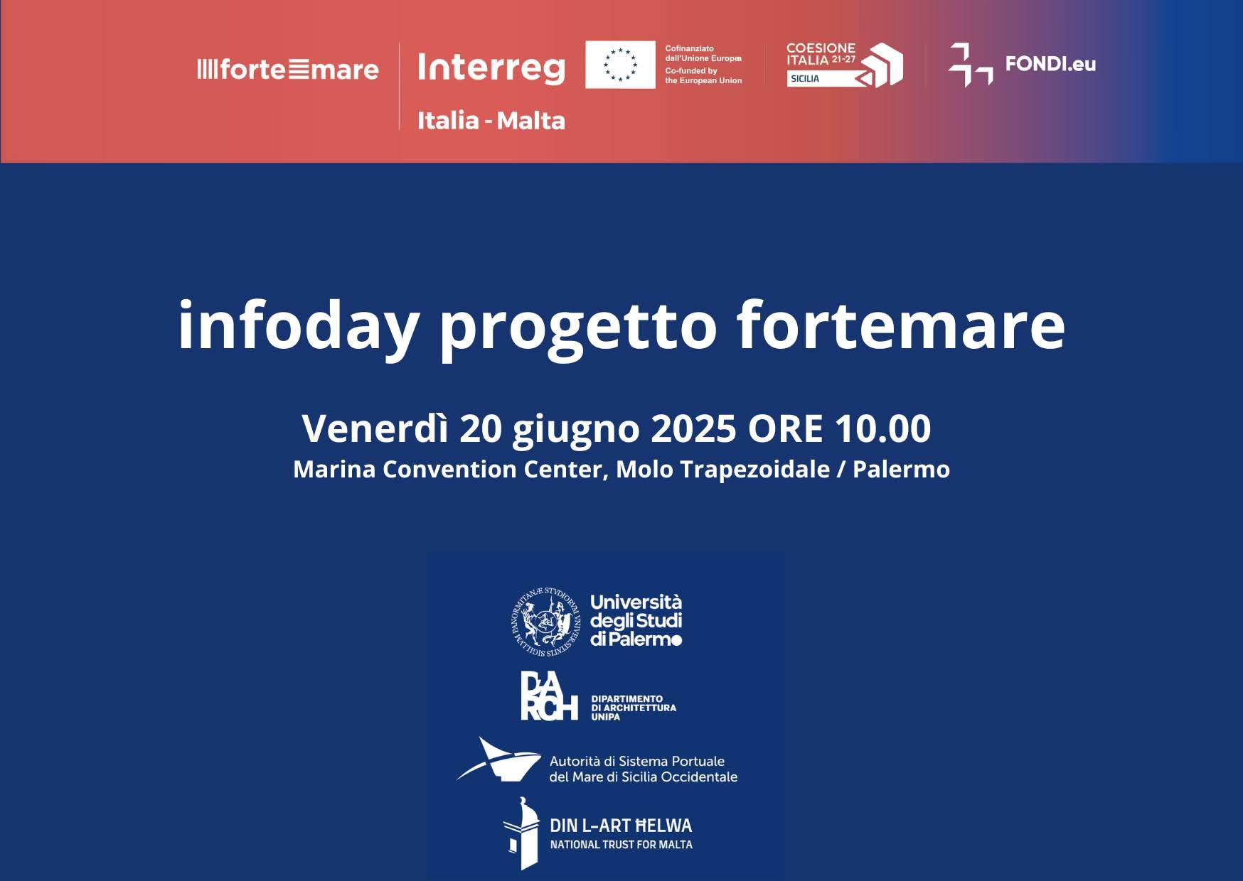 Infoday – Progetto Fortemare
