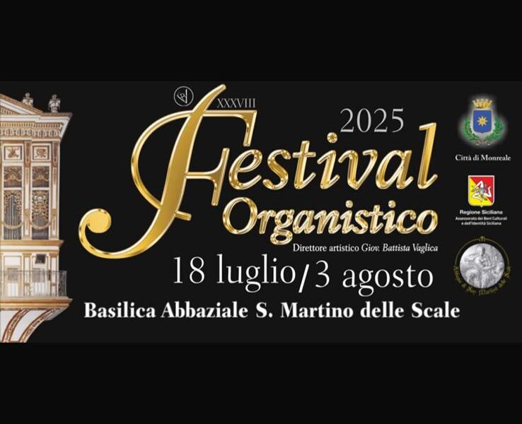San Martino delle Scale si accende per la Festa di San Benedetto: Musica, Spettacolo e Tradizione dal 18 al 20 LuglioIl 18 si inaugura il Festival Organistico