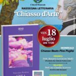 Venerdì 18 Luglio Terzo appuntamento della Rassegna Letteraria “Chiasso d’Arte”