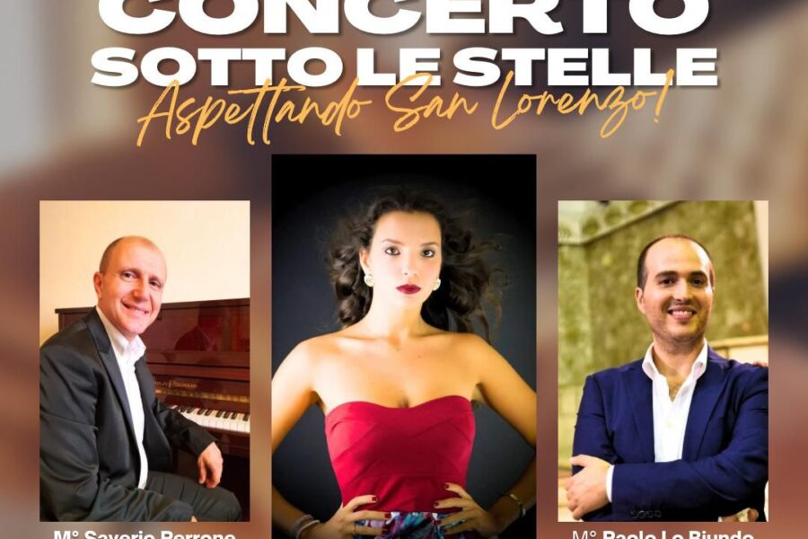 “Concerto sotto le stelle – Aspettando San Lorenzo”: La grande musica torna nelle splendide terrazze di Villa Savoia